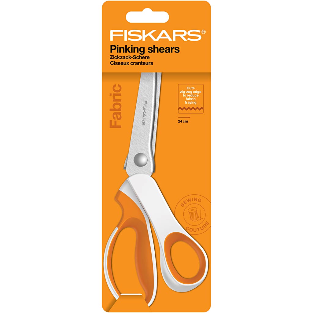 Fiskars klassische Stoffschere, L: 23 cm, 1 Stück