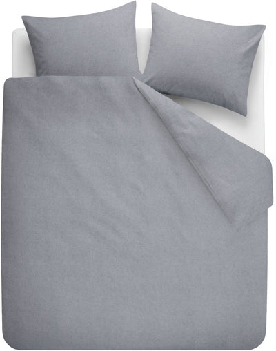 Bettwäschehouse Frost Bettbezug – Doppelbett – 200 x 200 220 cm – Blaugrau