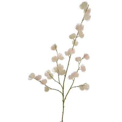 Roberts Collection Kunstzweig-Flusenball weiß rosa 108 cm