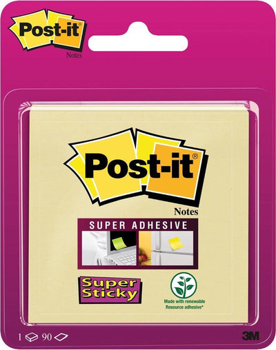 Post-it-Notizblock 6920 super klebrig 76x76mm gelb