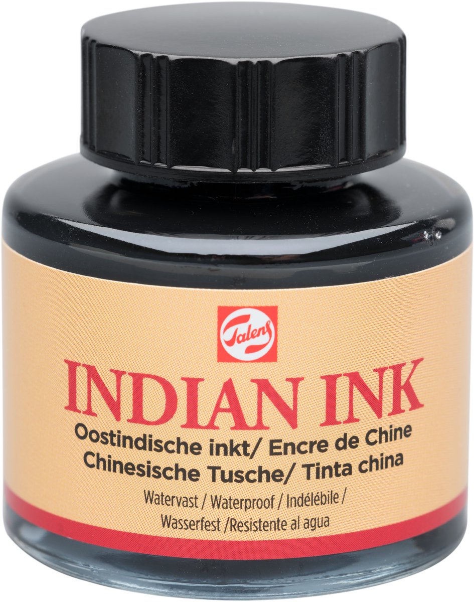 Talens • Tuscheflasche 30 ml Schwarz 700