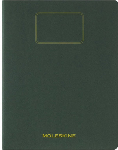 Moleskine-Studentennotizbuch XXL – weiches Kraftpapier – leer – Myrtengrün