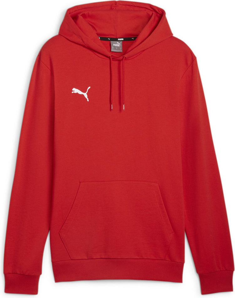 Puma Teamgoal Casuals Hoody Herren-Sportpullover – Rot-Weiß
