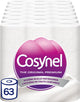 Cosynel Toilettenpapier – 63 Rollen – weiß 3-lagig – Vorteilspack
