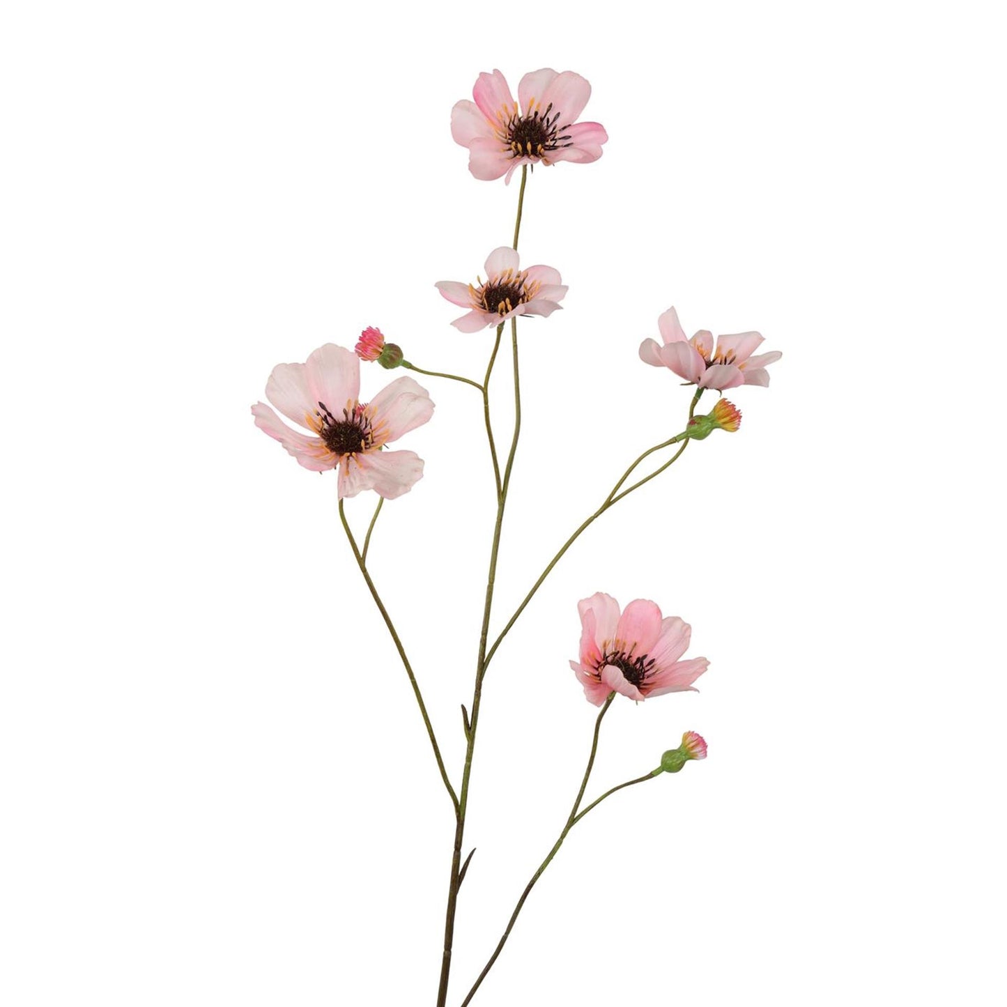 Künstliche Mohnblumen aus der Roberts-Kollektion, rosa, 90 cm