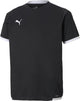 Puma Teamliga Jersey Jr Unisex-Sportshirt – Schwarz-Weiß