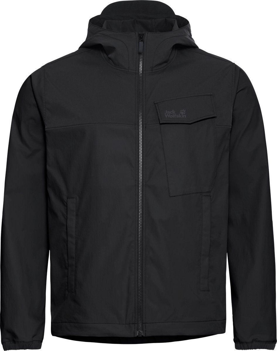 Jack Wolfskin Mahani JKT M Herren Outdoorjacke - Schwarz
