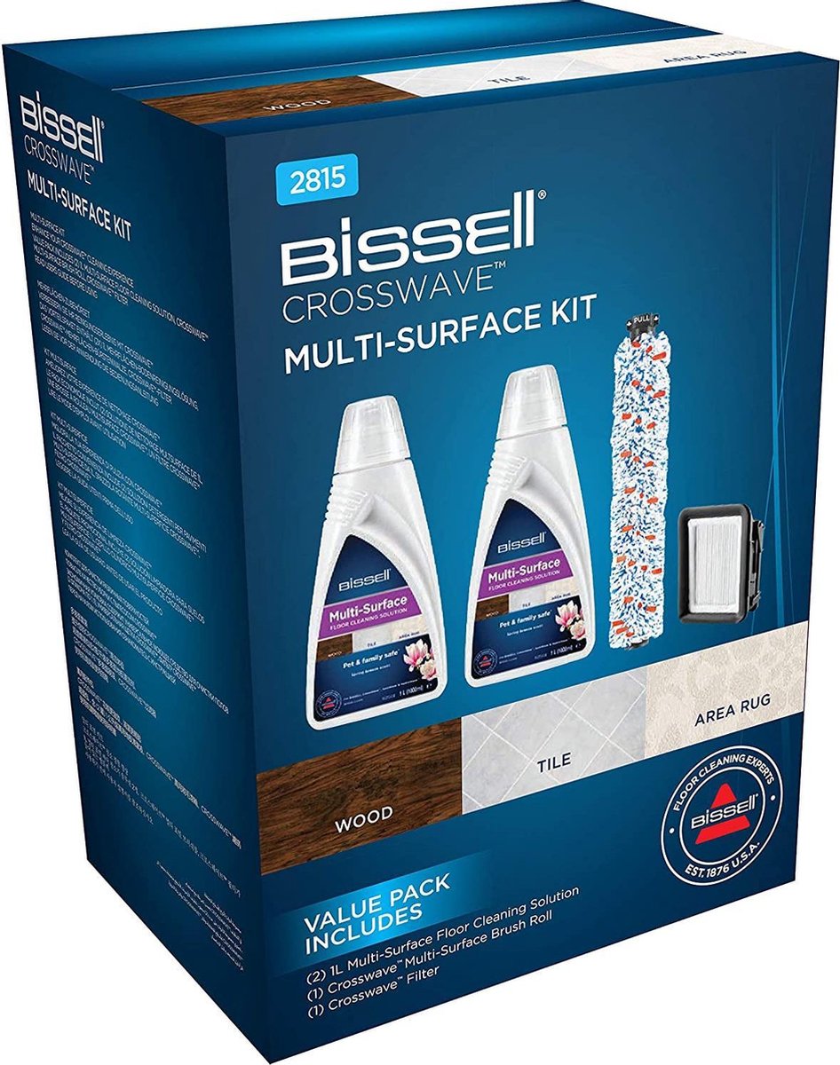 Bissell Multisurface-Reinigungspaket Crosswave 2x1l
