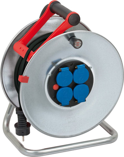 Brennerstuhl Garant S IP44 Kabeltrommel 25m h07rn-f 3g2,5 Pin Erde