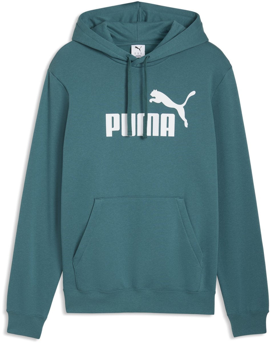 Puma ess Nr. 1 Logo Hoodie FL (S) Unisex-Pullover – Emerald Ice
