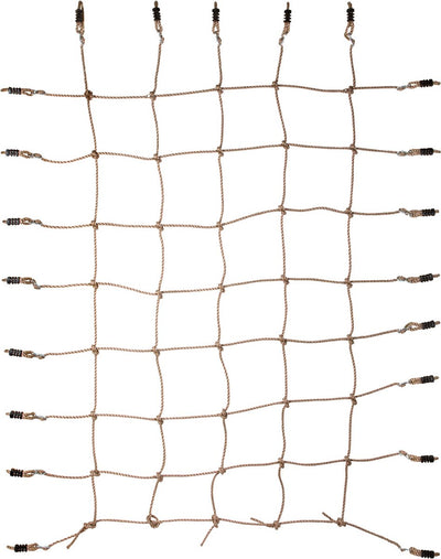 Kleiner Fuß Klimnet mit 8 Hooks, 200x150 cm
