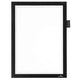 Rahmen langlebig 499301 duraframe schwarz a4