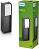 Philips LED Philips Bridge Sockelleuchte – Anthrazit – klein