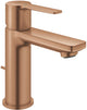 Grohe lineare neue XS-Size-ES-Waschtischarmatur – Kaltstart – Ablaufgarnitur – Ecojoy – gebürsteter warmer Sonnenuntergang