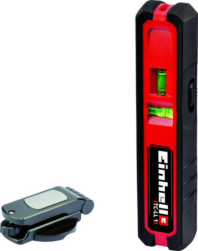 Einhell Laser-Nivelliergerät TC-LL 1 - Arbeitsbereich Linie: 5 m - Arbeitsbereich Punkt: 20 m - inkl. flexible Wandmontage