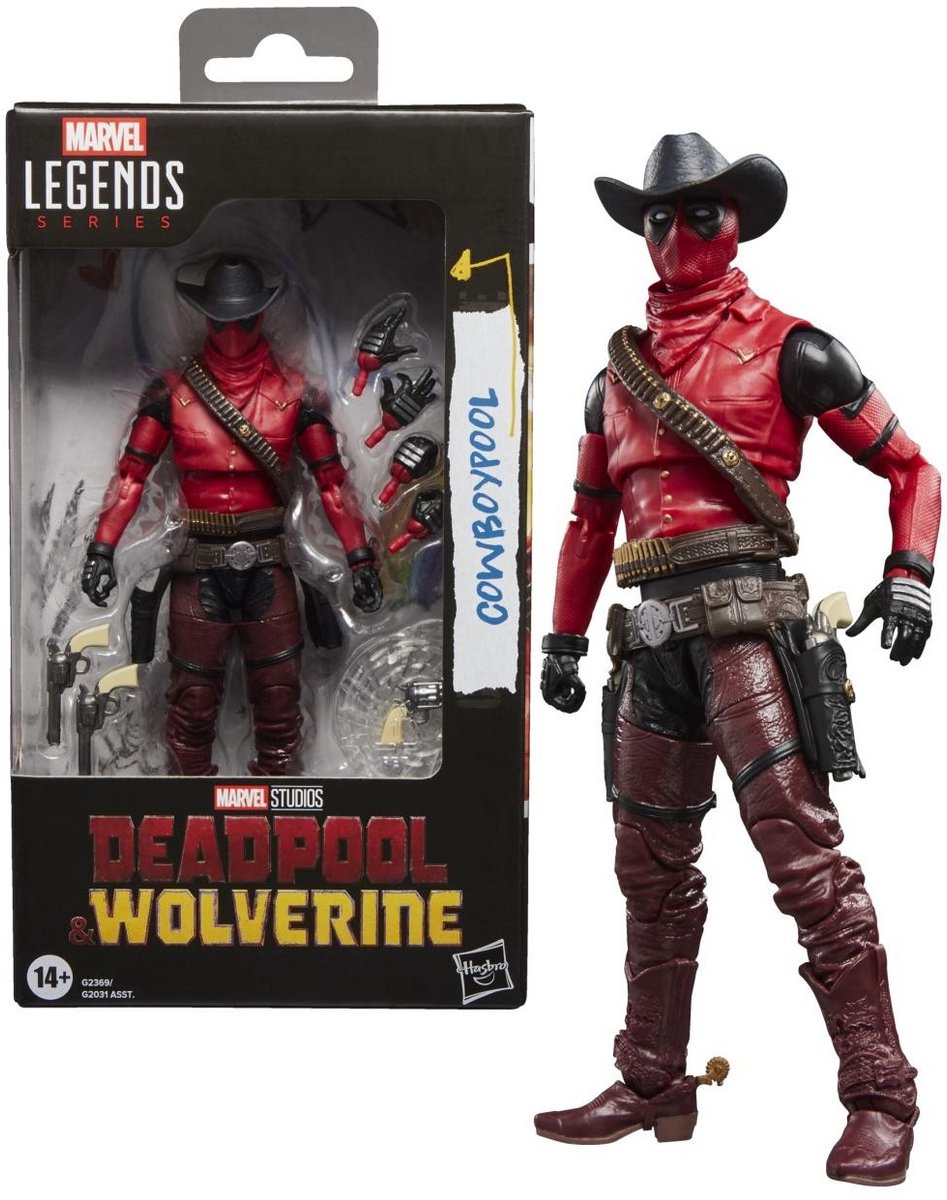 Hasbro Deadpool Wolverine – Cowboy Pool – Figur Legends Serie 15 cm