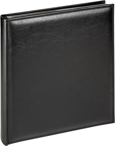 Walther fa-386-b deluxe - klassisches Album - Format 28x30,5 cm x 50 schwarze Seiten - schwarz