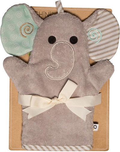 Zoocchini-Waschlappen – Elli, der Elefant, Elefantengrau