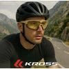 Kross Fahrradgläser Braker UV400 austauschbare Linsen - beige Rahmen