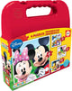 Educa - Disney - Mickey Mouse - Set mit 4 Puzzles - ab 12 Jahren - 25 Teile - Sinterklaas-Geschenke