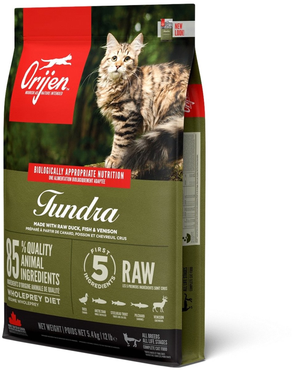 Orijen Whole Beute Tundra Katze