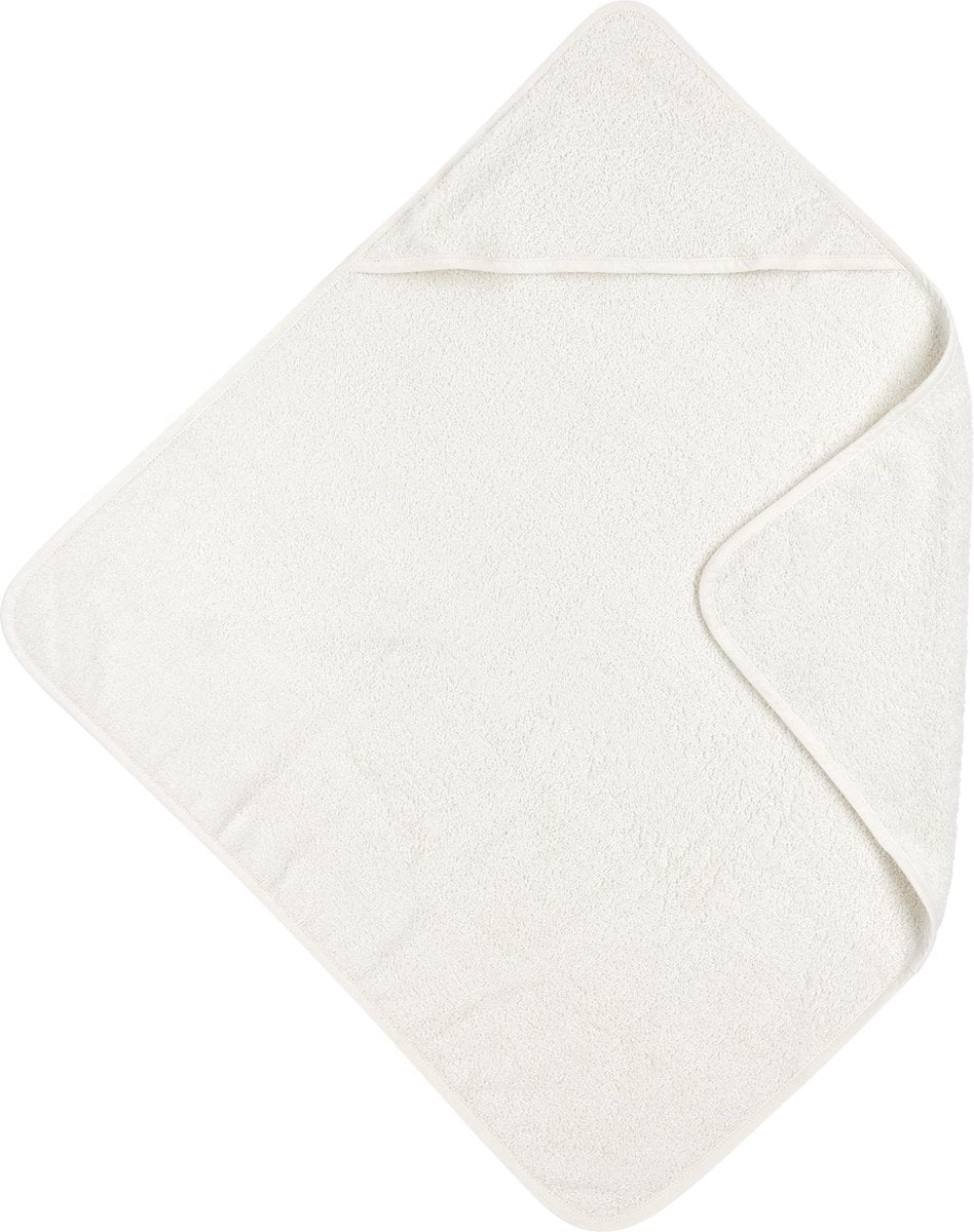 Meyco Baby Uni Badeumhang – Frottee – gebrochenes Weiß – 75 x 75 cm