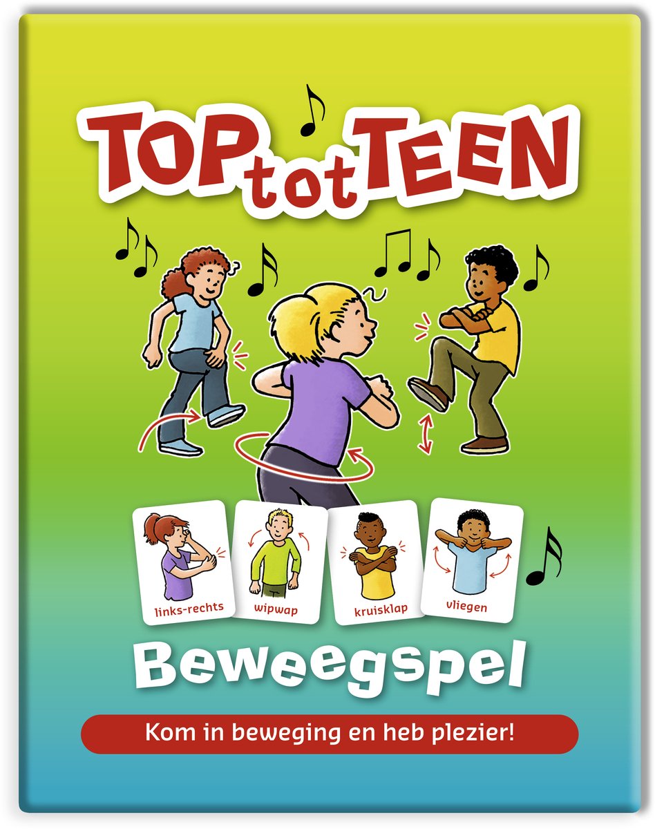 Brillantes Verleger-Bewegungsspiel von Kopf bis Fuß – für die ganze Familie – ab 4 Jahren