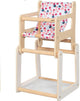 Goki Holzpuppenstuhl mit Tabelle 2in1