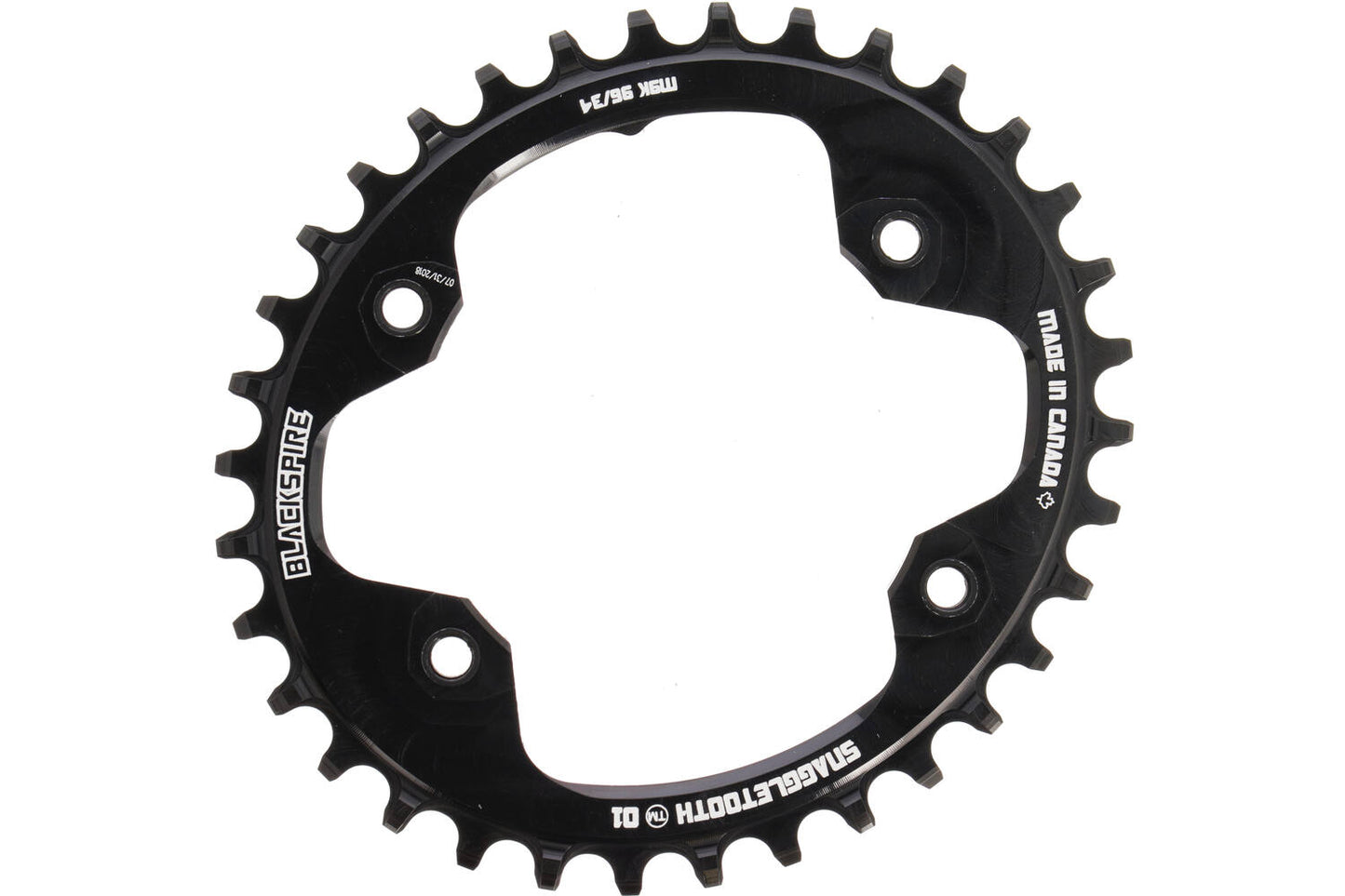 Schwarzgeschwale - - Ketten -Top Snoggletooth Oval XTR M9000 96 34
