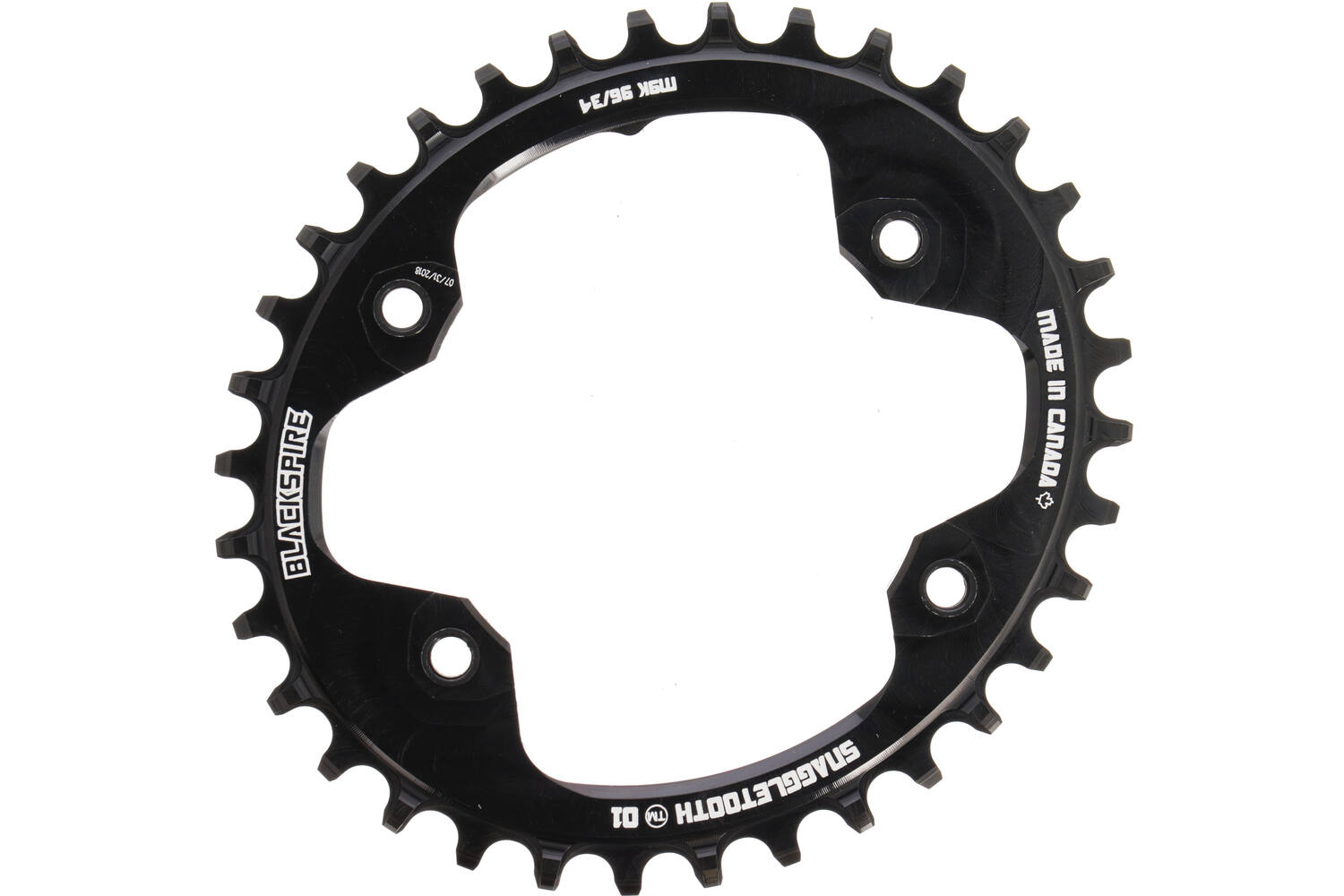 Schwarzgeschwale - - Ketten -Top Snoggletooth Oval XTR M9000 96 34
