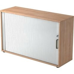 Bach Aktenschrank 2fh Hammerschlag Walnussholz, Kunststoff