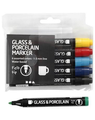 Creativ Company Glasen Porzellan State Semi Covering, 6st.