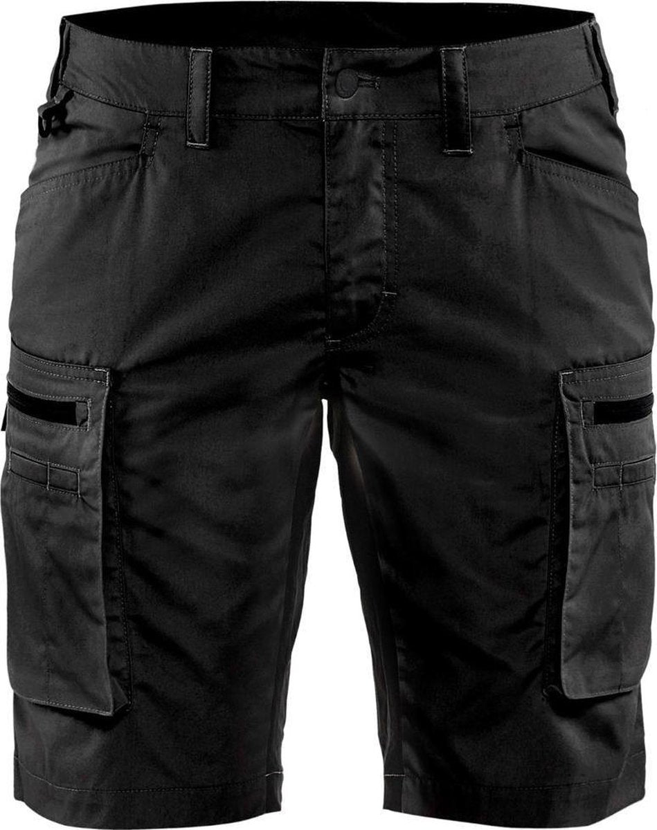 Blåkläder Blaklader Damen Service-Shorts mit Stretch 7149-1845 – Schwarz – C42