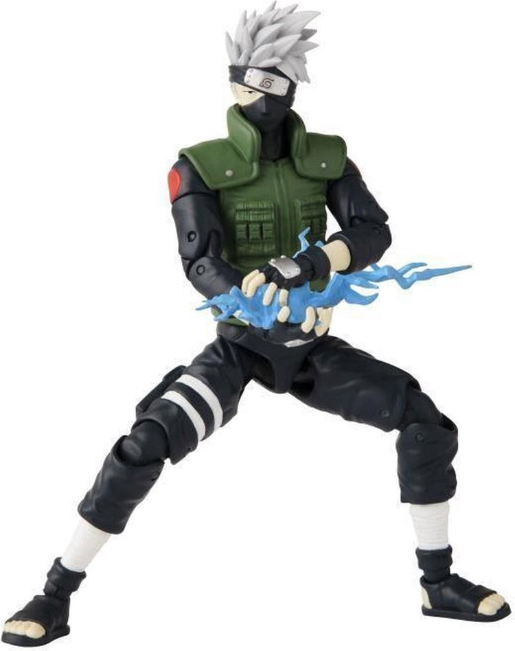 Bandai – Anime-Helden – Naruto Shippuden – Anime-Helden-Figur 17 cm – Kakashi Hatake – offiziell lizenziert – Kakashi-Actionfigur – 36903