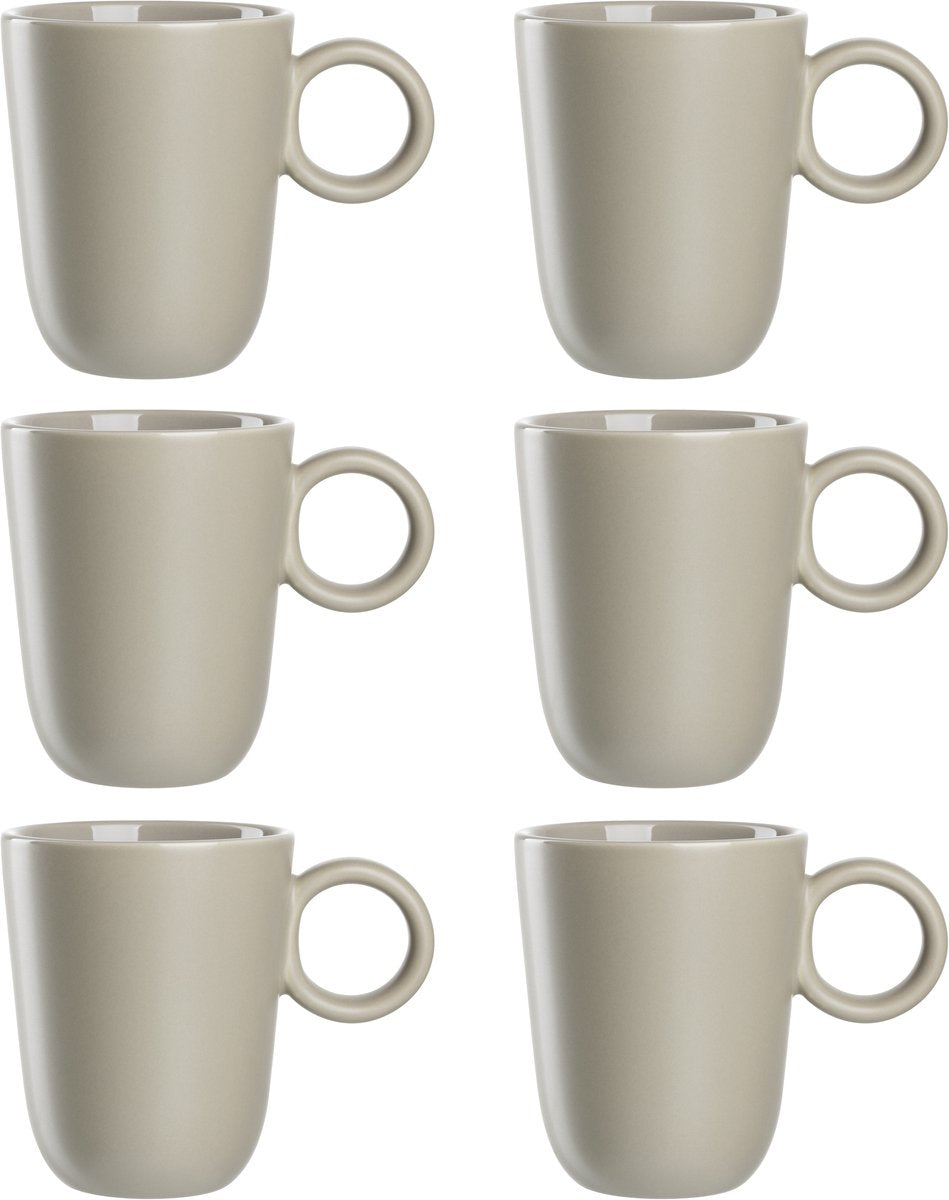 Leonardo Roma Becher 400ml beige - Set 6