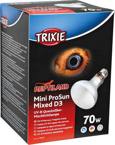 Trixie Reptiland Mini Proun gemischt D3 UV-B Lampe selbstspannend