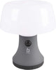Bo-camp – Tischlampe mit Schirm – Sirius – Hochleistungs-LED – 70 Lumen – Grau
