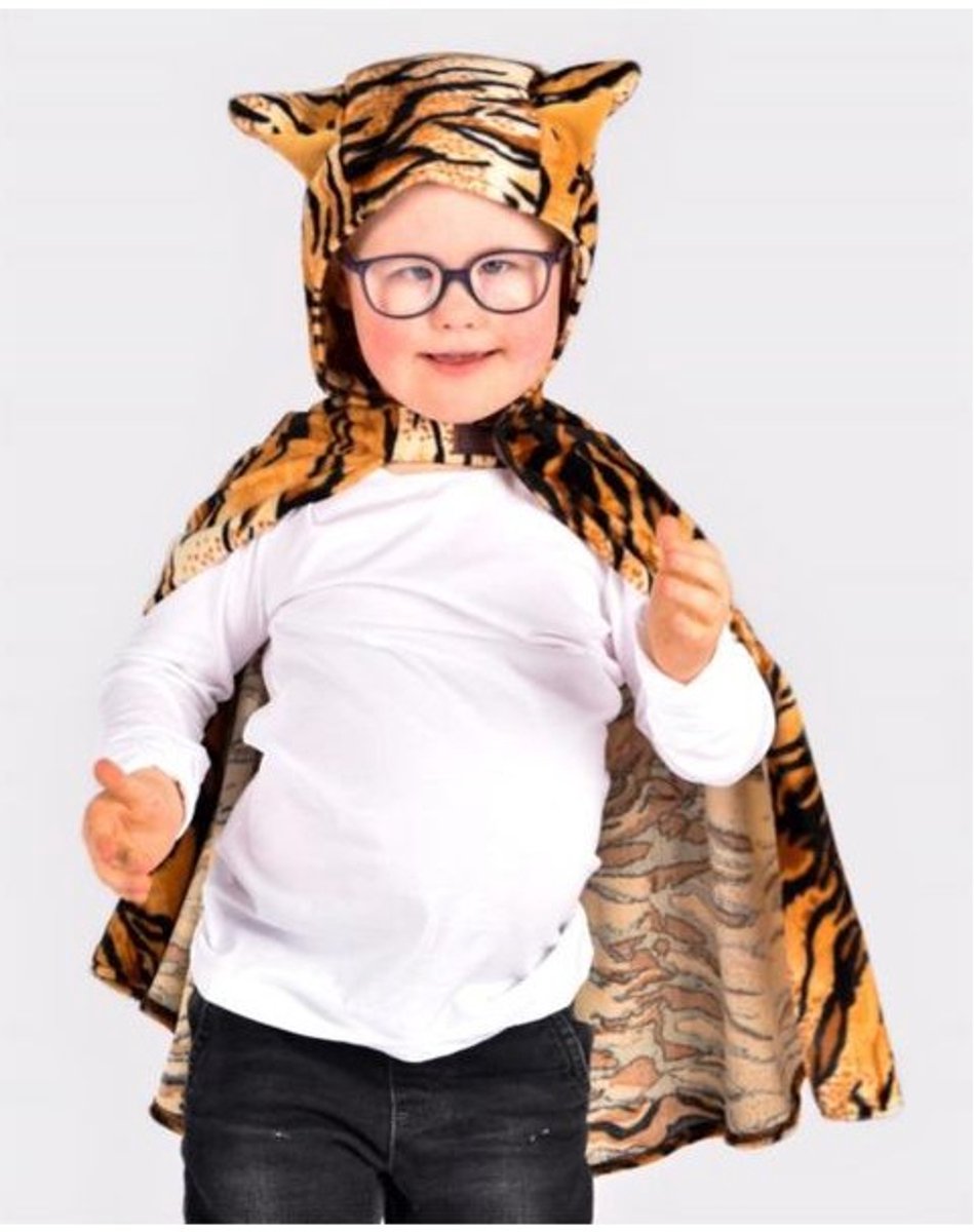 Den Goda Fen Cape Tiger Kostüm für Kinder 98-128.