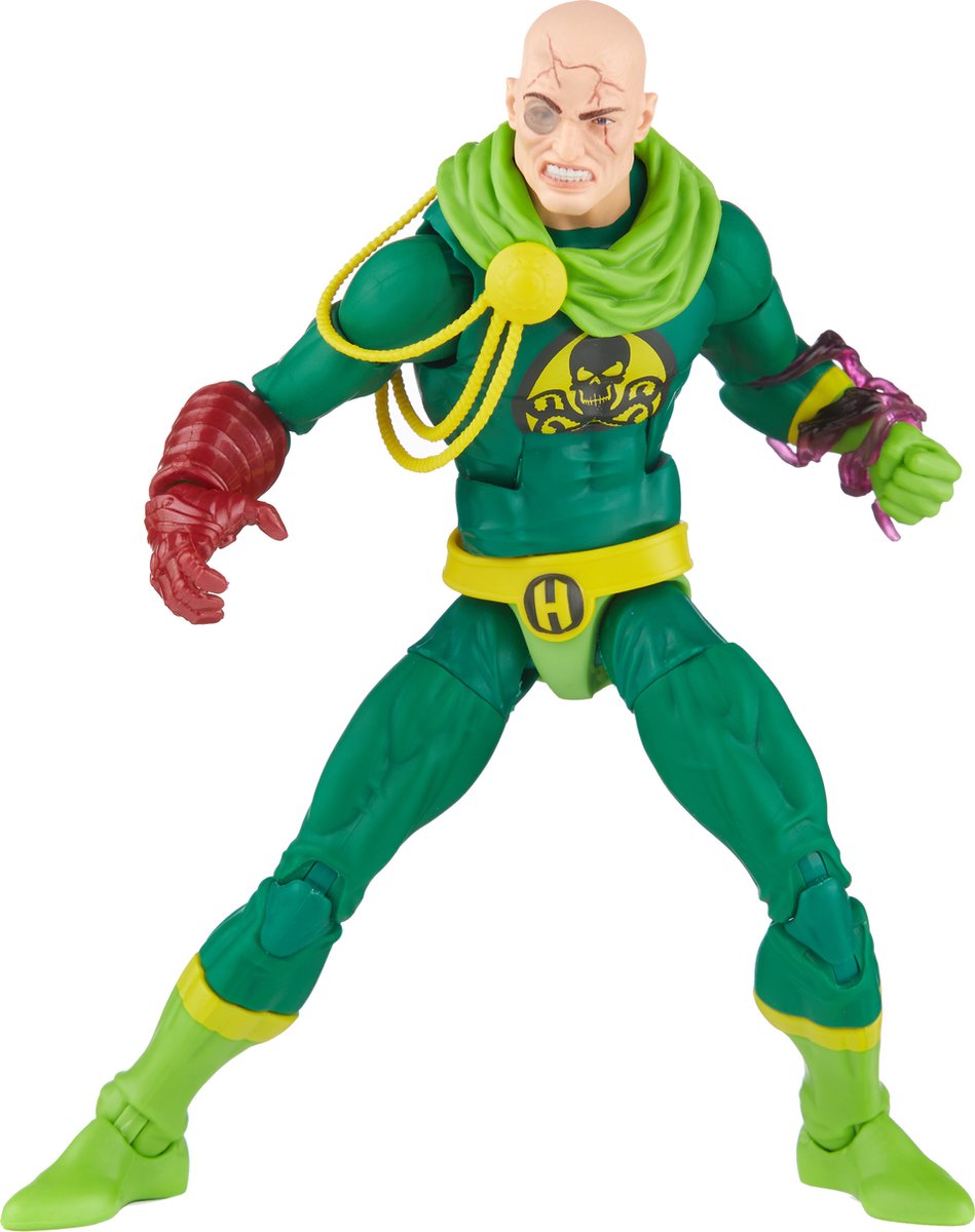 Marvel Hasbro The Avengers Actionfigur Baron von Striker 15 cm Legends Puff Adder BAF Mehrfarben