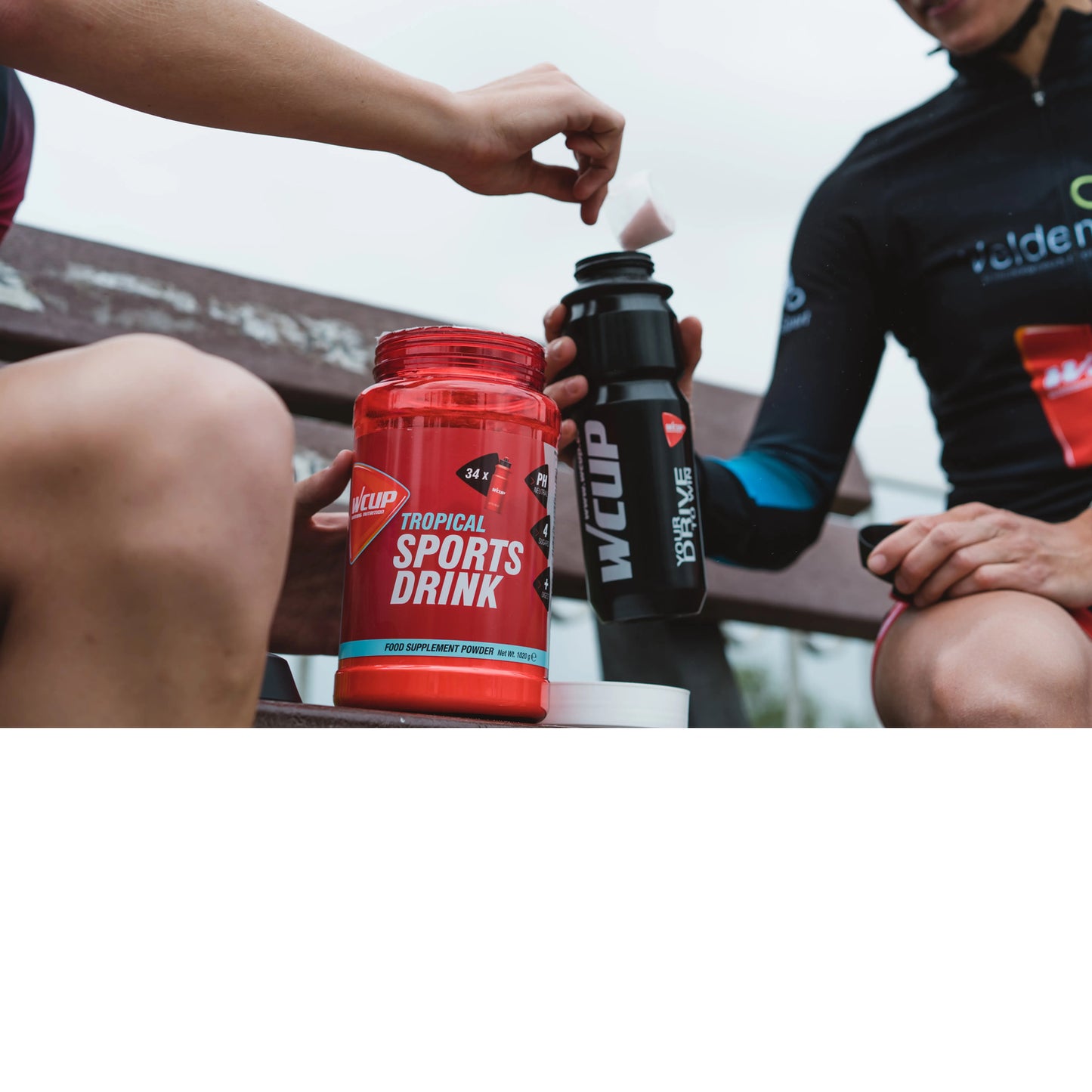 Wcup - Sportgetränk tropisch 1020 Gramm