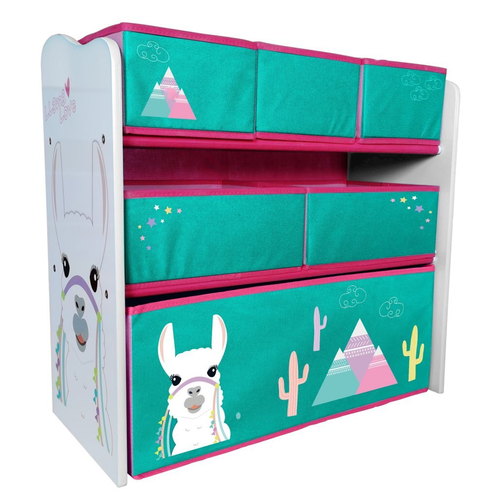 Lama Lama Holzspielzeugspeicherschrank