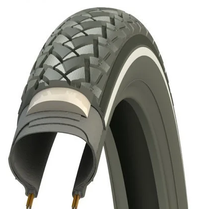 3m Außenband über bis zu 101 (3 mm Anti-Laug-niedrig) Farbe: Schwarz mit Reflexionsgröße: 28x1.75 Etro 47-622