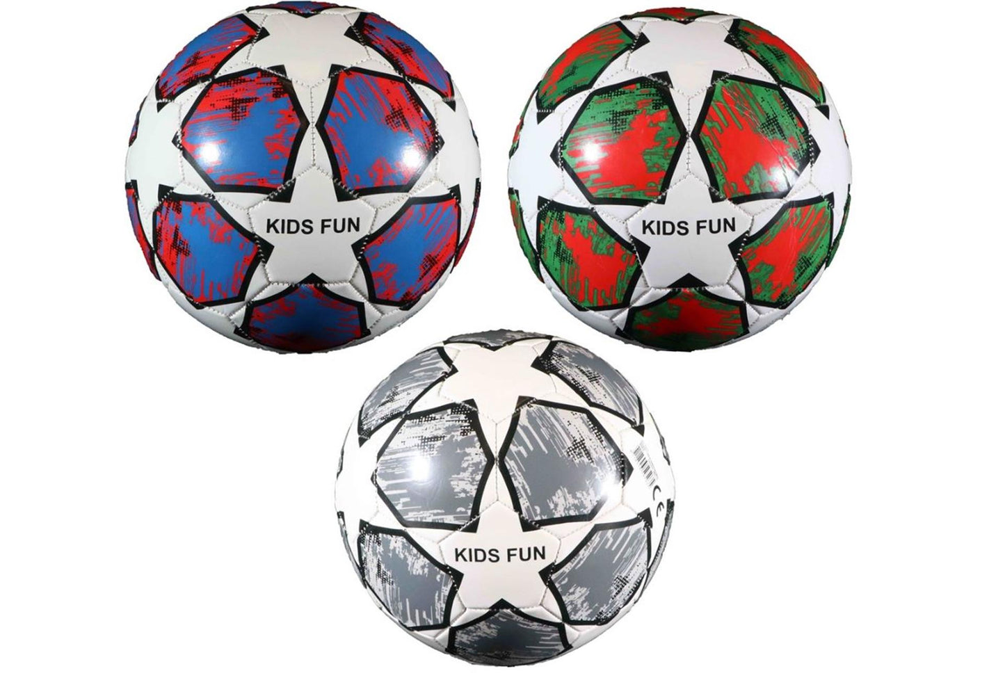 Fußball mit Stern Größe 5 ø23cm
