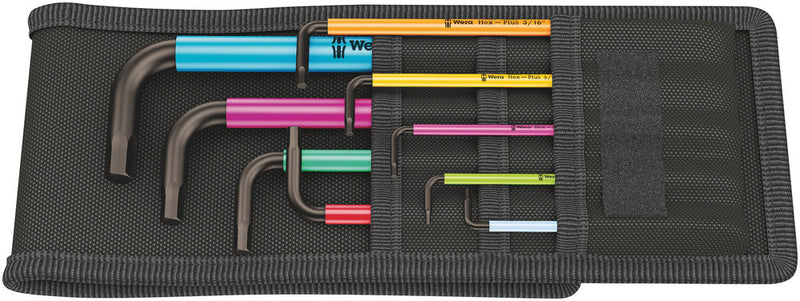 Wera 950 9 Hex-plus Multicolour Imperial 1 Stift Key