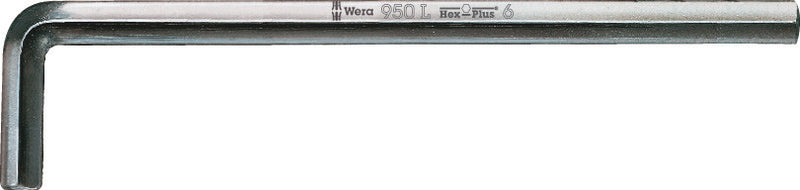 Wera 950 l Stiftschlüssel, metrisch, verchromt, Innensechskant, 12,0 mm – 1 Stück – 05021645001