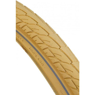 Dutchperfect Reifen Dutch Perfect 28 x 1,75 47–622 mm Pannenschutz – Creme mit Reflexion
