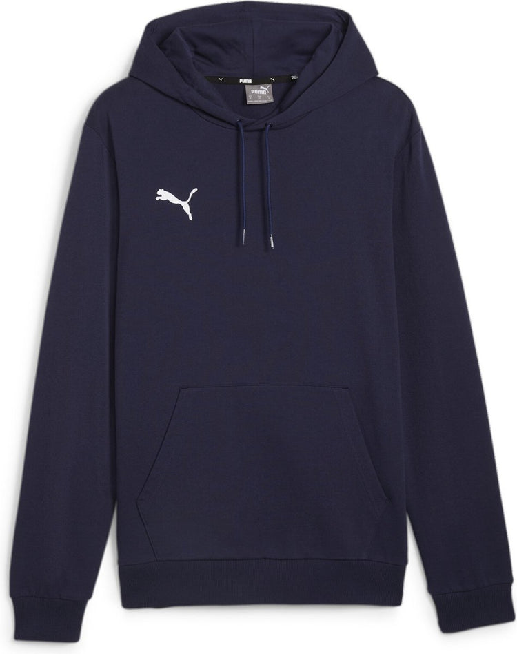 Puma Teamgoal Casuals Hoody Herren-Sportpullover – Marine-Weiß