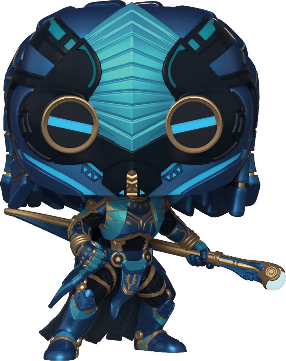 Funko Black Panther Sammelfigur Marvel Pop! Wakanda Forever Okoye Mitternachtsengel 9 cm mehrfarbig