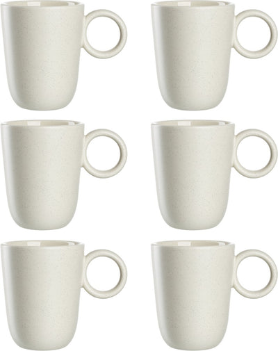 Leonardo Roma Becher 400ml Creme - Set 6