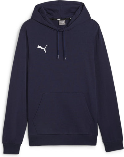 Puma Teamgoal Casuals Hoody Herren-Sportpullover – Marine-Weiß